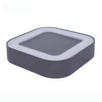 Applique murale LED carrée en aluminium durable, étanche IP65, moderne, vente en gros, haute qualité, prix d'usine