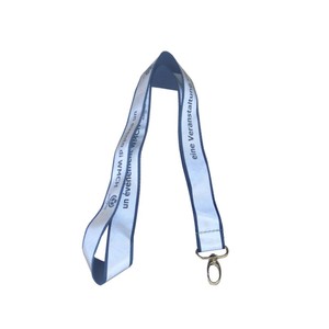 Custom Logo Airline Reflective Lanyard with Cell Phone Loop
