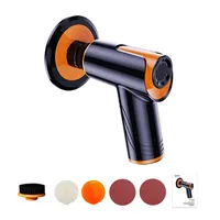 1480W voiture tampon polisseuse batterie Rechargeable 1800rpm vitesse réglable sans fil polissage cirage Machine
