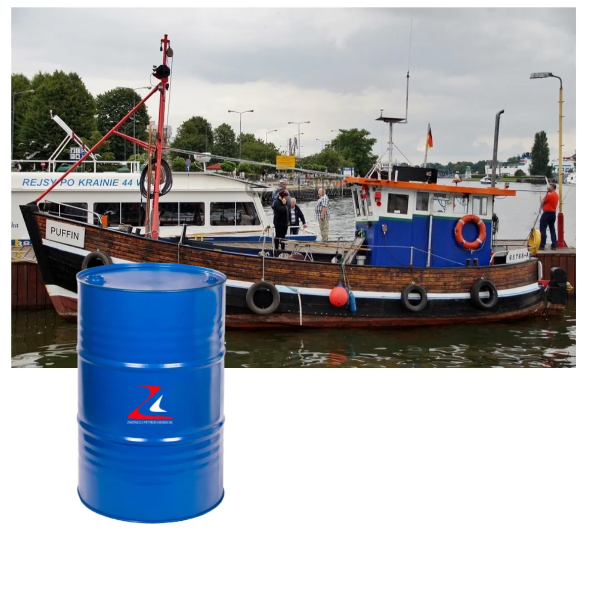 Auto asciugatura Anti-corrosione resina alchidica per rivestimento industriale vernice marina barca da pesca vernice