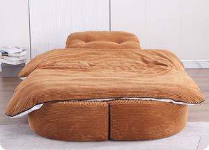 Sofá <span class=keywords><strong>cama</strong></span> comprimido moderno chino, caja de espuma expandible de alta densidad para sala de estar pequeña, escuela, fácil montaje, forma cuadrada - Product Image 4