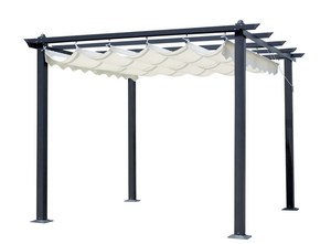 Pérgola de Tubo Deslizante de Aluminio de Estilo Moderno y Simple Personalizada en Oferta, Gazebo para Jardín Exterior con <span class=keywords><strong>Precio</strong></span> de Fábrica - Product Image 2