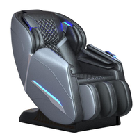 Fauteuil de massage robotisé commercial portable et pliable, avec manipulateur 3D, corps entier, zéro gravité, à monnayeur, pour centre commercial