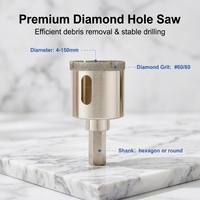 Foret diamanté Funlin FLE09901 pour outils électriques, en acier allié, pour meulage du béton, personnalisable