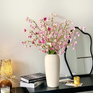 Flores Artificiales de Lirio de los Valles, Flores de Seda en Blanco, Rosa Claro, Rosa Oscuro y Morado, Alta Simulación, Decoración para el Hogar y Bodas - Product Image 4