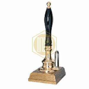 Manopola in legno nero per colonna rubinetto birra inglese - Product Image 2