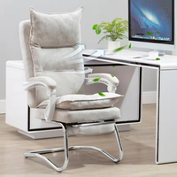 Chaise de bureau ergonomique pour le dessin avec repose-pieds réglable et soutien lombaire, tabouret haut pour table de dessin et studio