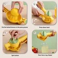 Handmatige Citrus Juicer Oranje Fluicer Eenvoudig Te Gebruiken Citroen Juicer Squeezer Heavy-Duty Handmatige Citroenpers