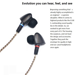 Di Modo di alta Qualità In-ear Stereo Wired Auricolare, IE7 con mmcx testa Auricolare, cavo delle cuffie può essere separato dal cuffie - Product Image 3