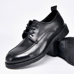 Chaussures habillées décontractées polyvalentes haut de gamme pour hommes, style Oxford, en cuir véritable, imperméables, pour l'automne - Product Image 5
