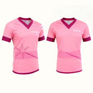 Maglia Arbitro Rugby Ufficiale Divisa Giudice di Contatto Top Arbitro Rugby Nero Giallo Abbigliamento Sportivo Professionale per Arbitri di Partita - Product Image 2