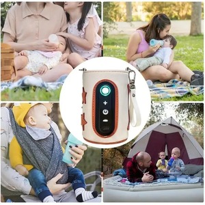 Calentador de botellas de fórmula rápida de viaje portátil Calentador de botellas Calentador de leche materna eficiente Calefacción con control de temperatura preciso - Product Image 4