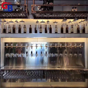 GB103079 Distributeur de bière mural OEM à succès avec porte en verre pouvant contenir 16 fûts - Product Image 2