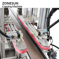 Máquina Tapadora de Botellas con Pulverizador de Doble Cabezal Automática ZONESUN ZS-XG448S