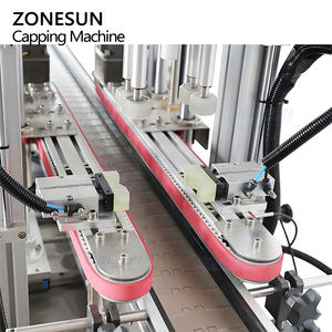 Máquina Tapadora <span class=keywords><strong>de</strong></span> <span class=keywords><strong>Botellas</strong></span> <span class=keywords><strong>con</strong></span> Pulverizador <span class=keywords><strong>de</strong></span> Doble Cabezal Automática ZONESUN ZS-XG448S - Product Image 5