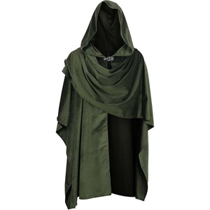 Cape à capuche en velours vintage médiévale, cape de cosplay de ranger, parfaite pour Halloween, les pièces de théâtre et les séances photo - Product Image 6