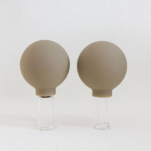 Ensemble de ventouses en <span class=keywords><strong>verre</strong></span> 2 en 1, anti-<span class=keywords><strong>cellulite</strong></span>, ventouses à aspiration sous vide, réduction des ridules, ventouses faciales - Product Image 6