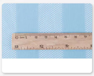 Tissu en maille tricotée 100 % polyester à rayures, à faible élasticité, à œillets moyens, à trous fins, vente en gros directe 50D - Product Image 2