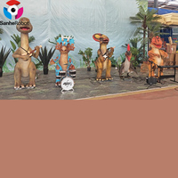 Dinosaures animatroniques personnalisés, bandes musicales et expositions interactives pour parcs d'attractions, fêtes musicales et événements de dessins animés - À vendre
