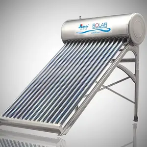 贾德尔屋顶肖夫欧索莱尔热太阳能暖风机系统不锈钢真空管200L家用太阳能加热器套件