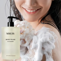 Gentle Original Scent Body Wash Deep Moisture Skin Cleanser for Dry Skin 450ml Volume Moisturizing Lotion Formula