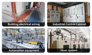 JZD 케이블 난연성 나일론 THHN 와이어 14-2 AWG 600V (UL+CE) 고온 패널 배선용 - 표준 PVC보다 30% 더 유연함 - Product Image 6