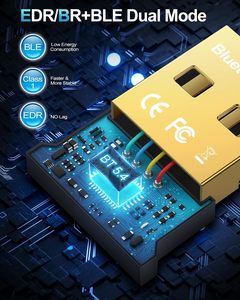 TUTI superventas al por mayor adaptador USB Bluetooth 5,4 transmisor receptor inalámbrico Bluetooth para teclado de ratón - Product Image 3