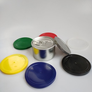 3.5Gram Khô Thảo Mộc Hoa Tự Con Dấu Pressitin Có Thể Mùi Bằng Chứng Tay Sealable Kim Loại Có Thể Với Màu Đen Nắp Nhựa - Product Image 3