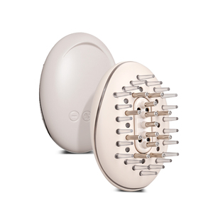 Masajeador para el Cuidado del Cuero Cabelludo con Luz Roja, EMS, Microcorriente, Rodillo de Acero Inoxidable a Pilas para el Crecimiento del Cabello y Nutrición de la Raíz KSKIN - Product Image 1