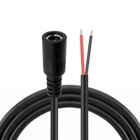 OEM Rechtwinkliges DC-Stromkabel für Drucker 1 Meter/3,3 Fuß 5,5x2,1 5,5x2,5 Verlängerungskabel
