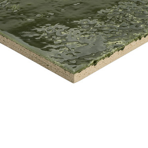 Piastrella Verde Bahia-13 13x13 Cm Spessore 9 Mm Lucida con Bordi Irregolari - Product Image 3