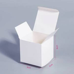 准备发货小白纸盒定制尺寸小立方纸盒直销厂家 - Product Image 1