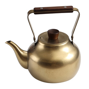 Stainless Steel Teapot With Filter 1.2L Heat Resistant For Tea Brewing - Product Image 2