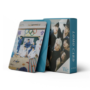 55 Pezzi/Scatola di Fotocard KPOP dei Bangtan Boys, Carte Lomo 'Me Myself WE' - Product Image 1
