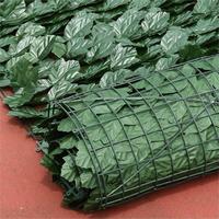 Clôture végétale artificielle en plastique de haute qualité, écologique, résistante à l'eau, durable, taille 1m*1m, réaliste, pour intérieur