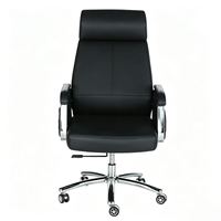 Chaises de bureau en cuir modernes et abordables pour les gestionnaires, chaises de bureau en cuir confortables et ergonomiques pour les patrons et les PDG