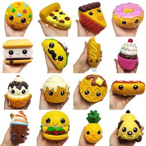 Kawaii <b>Mini</b> Bread Cartoon Food Squishy Toys Squishy Scented Slow Stress Relief Toy Supplies Kids Toy Gift Cute Cartoon Cake - Product Image 5