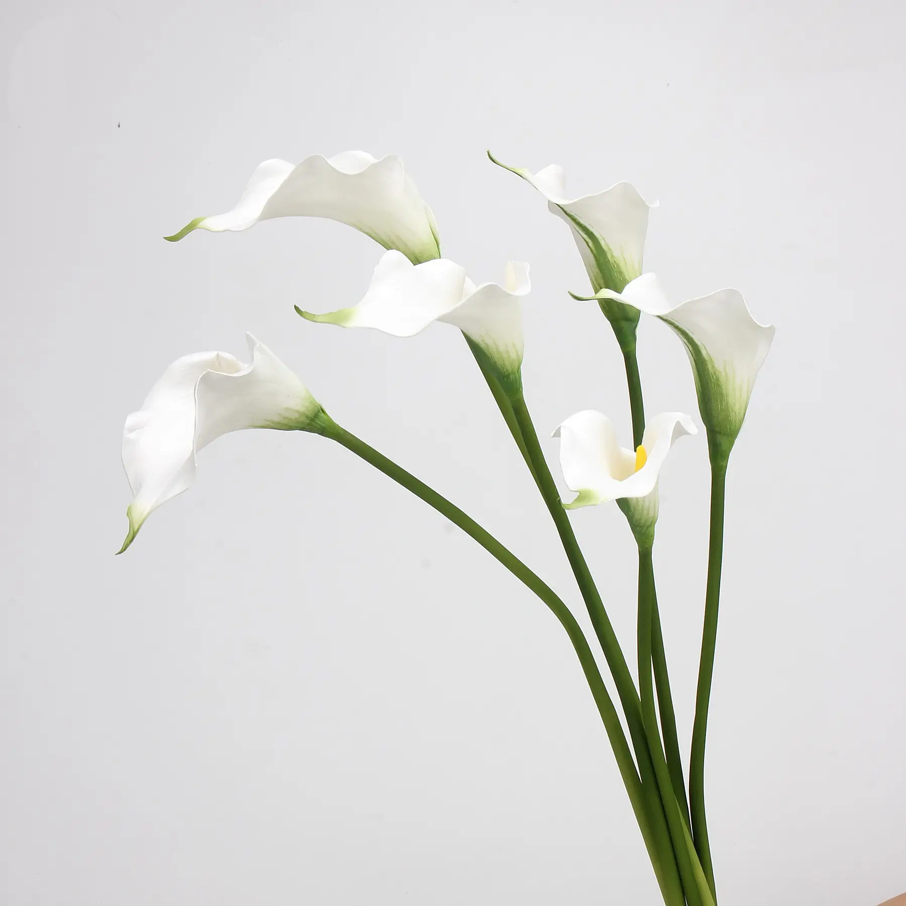 AR-1007 ZUOYI Real Touch EVA Calla Lily Blume Einzel kopf Künstliche Arum Calla Lilien Blumen Zum Verkauf