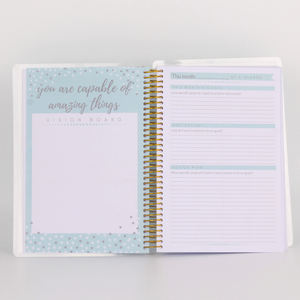 สมุด<span class=keywords><strong>งาน</strong></span>รายวันสร้างแรงบันดาลใจการพิมพ์สมุดบันทึกวาระการพิมพ์ปกแข็งการดูแลตนเองวางแผนจิตวิญญาณประจำวัน - Product Image 4