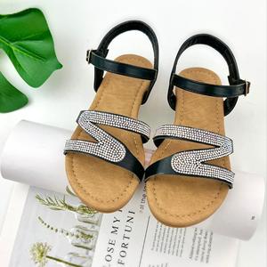 Summer Beach American Fashion Multi-Functional Thick <b>Sole</b> Open Sandals Cushioning Genuine Leather Upper <b>Rubber</b> Outsole for Women - Product Image 2