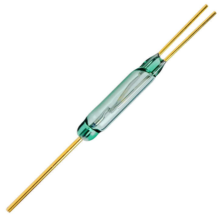28mm Cylinder Glass Hermetic Reed Switch - Changeover Contact