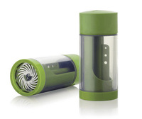 Moulin à herbes compact et pot à tabac combinés – Broyeur à épices en plastique facile à utiliser – Outil pour fumeurs