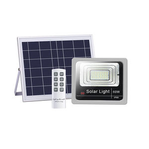 Hooree 389B <span class=keywords><strong>projecteur</strong></span> extérieur lampadaire économie d'énergie alimenté lampes solaires épaissir moulage sous pression aluminium 60W LED 80 ABS -25 - 50 - Product Image 6