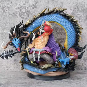 Venta caliente PVC Anime adornos dragón gigante Kaidou figura Ones piezas artesanía con caja regalo perfecto para niños - Product Image 2