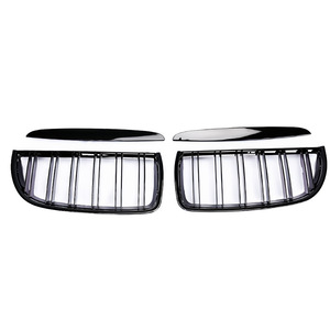 Parrilla Delantera Negra de Plástico ABS para BMW E90 E91, para Modelos 2005-2008, Mejora de Diseño - Product Image 2