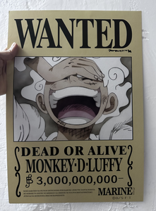 10 pièces/ensemble Nouveaux affiches de recherche de <span class=keywords><strong>Luffy</strong></span> de 3 milliards de bounties, quatre empereurs, décoration murale vintage, jouets, affiche d'anime en papier, artisanat en plastique - Product Image 6