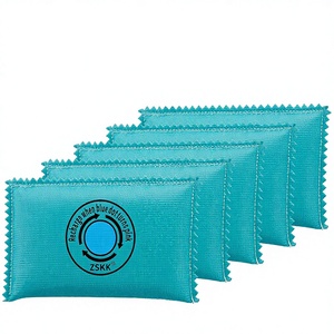 ZSKK Sachets <span class=keywords><strong>d</strong></span>éshydratants rechargeables en gel de silice 100g (Lot de 5) - <span class=keywords><strong>Absorbeur</strong></span> <span class=keywords><strong>d</strong></span>'<span class=keywords><strong>humidité</strong></span> pour valises, électroniques et plus encore - Product Image 1