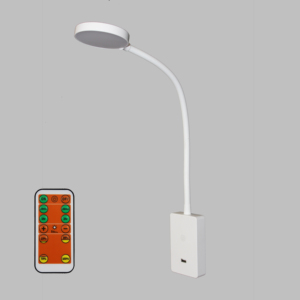 Điều khiển từ xa thay đổi độ sáng hẹn giờ linh hoạt cổ ngỗng đèn tường đèn đọc sách cho sách trong phòng ngủ usb sạc - Product Image 1