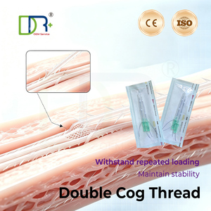 Hilos Tensores Faciales PDO PLLA Z Double Cog Thread para Lifting de Muslos, Academia de Formación, Master Class, Venta al por Mayor Directa de Fábrica OEM ODM - Product Image 2