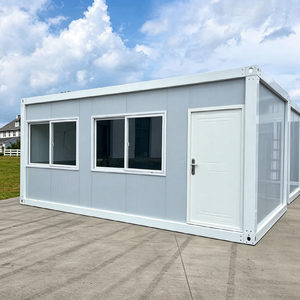Modern Flat-pack Sandwich Panel Container House Detachable Kitchen Bathroom Hotels Home Villa Use